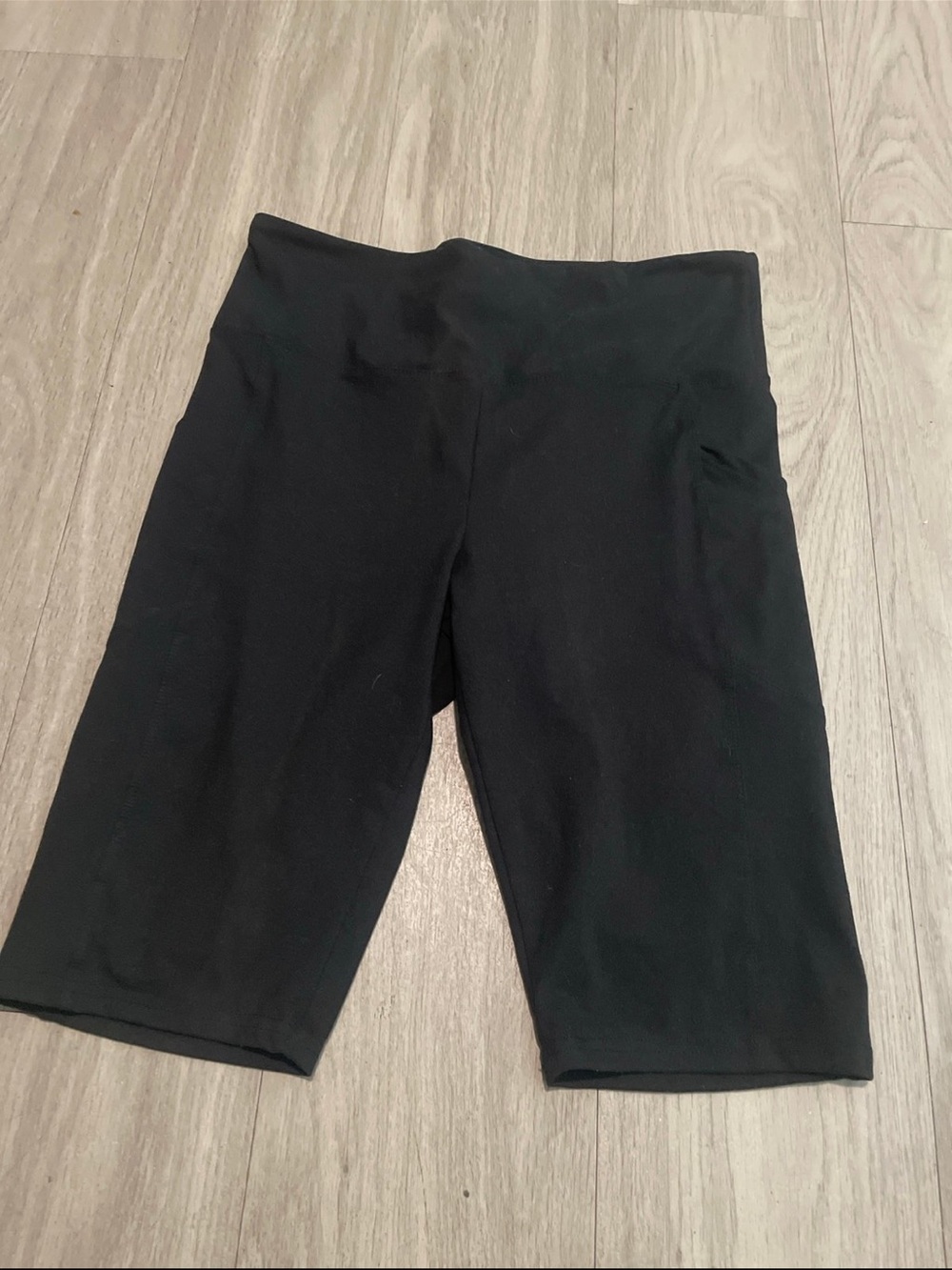 Maika Black High-Rise Bike Shorts